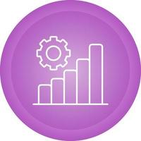 icône de vecteur de croissance