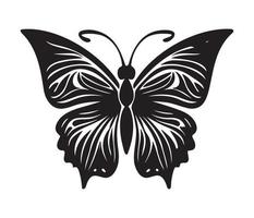 papillon icône. Facile illustration de gros papillon vecteur icône