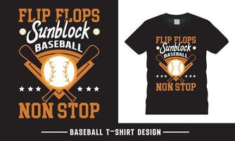 base-ball chemise conception, base-ball typographie vecteur T-shirt conception modèle