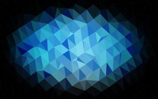 motif de triangle flou de vecteur bleu foncé.