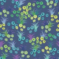 sans couture s'abstenir mignonne coloré fleurs jardin modèle Contexte pour mode en tissu vecteur