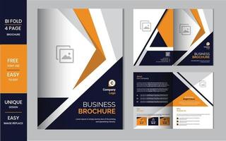 modèle de conception de brochure d'entreprise ou mise en page de flyer vecteur