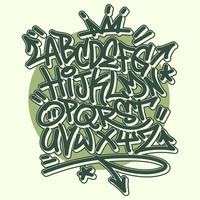 Alphabet graffiti