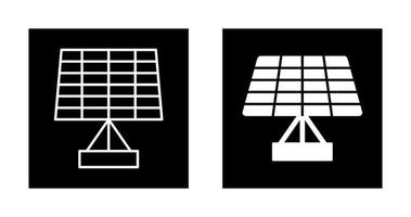 icône de vecteur de panneau solaire