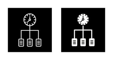 icône de vecteur de chronologie