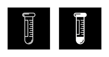 icône de vecteur de tubes d'échantillons