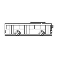 passager tour autobus emblème, école transport signe vecteur