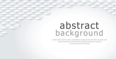 abstrait en osier blanc et gris, texture d'arrière-plan, avec un espace pour le texte publicitaire - vecteur