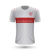 réaliste football chemise Stuttgart vecteur