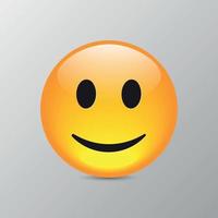 vecteur image de une smiley symbole