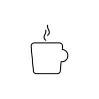 une tasse de café vecteur icône