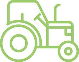 conception d'icône de vecteur de tracteur