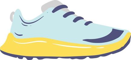 illustration de chaussures de course vecteur