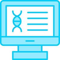 chromosome vecteur icône