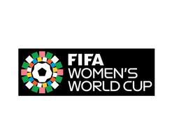 fifa aux femmes monde tasse 2023 officiel logo mondiale champion symbole conception abstrait vecteur illustration