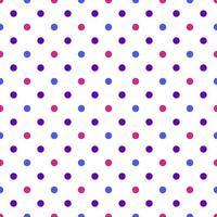 minimalisme polka point sans couture modèle cercle coloré vecteur