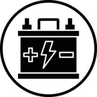 conception d'icône de vecteur de batterie