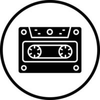 conception d'icône de vecteur de cassette