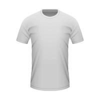 réaliste chemise modèle pour football Jersey vecteur