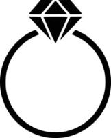 diamant bague illustration vecteur