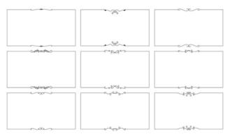 main tiré contour Contexte et Cadre vecteur