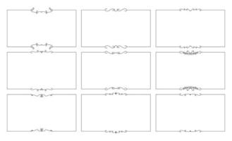 main tiré contour Contexte et Cadre vecteur