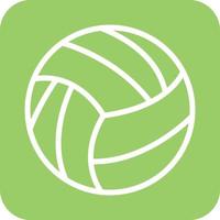 volley-ball icône vecteur conception