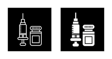 icône de vecteur de vaccin