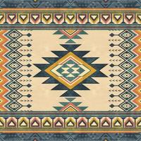 originaire de modèle américain tribal Indien ornement modèle géométrique ethnique textile texture tribal aztèque modèle navajo mexicain en tissu sans couture vecteur décoration mode