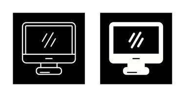 icône de vecteur de moniteur