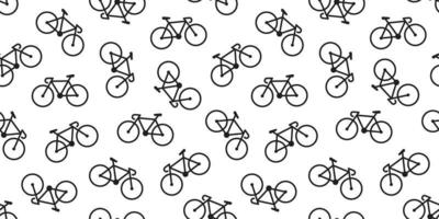 vélo sans couture modèle vecteur cyclisme isolé Contexte fond d'écran ancien