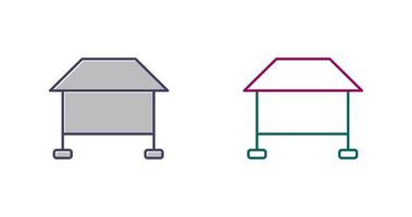 icône de vecteur de table de conférence