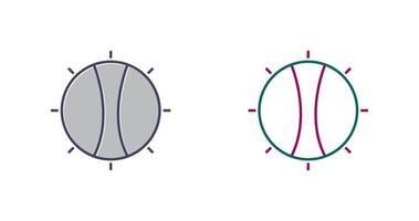 icône de vecteur de bouton de température