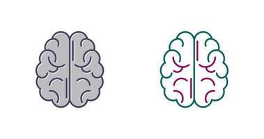 icône de vecteur de cerveau