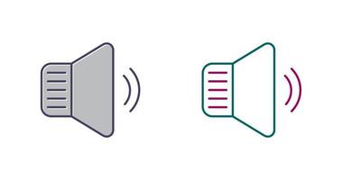 icône de vecteur audio