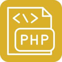 php fichier icône vecteur conception