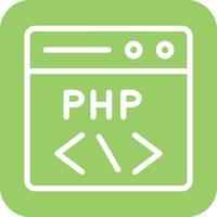 php codage icône vecteur conception