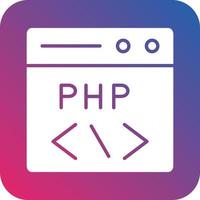 php codage icône vecteur conception