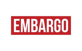 embargo caoutchouc timbre joint vecteur