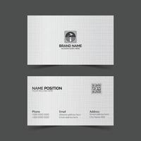 blanc moderne affaires carte conception vecteur