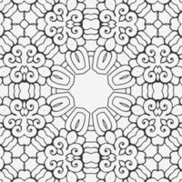 vecteur coloration géométrique fleur formes et modèle Contexte
