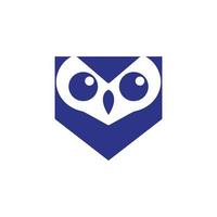 hibou logo sage oiseau logo hibou symbole logo pour éducation a9 vecteur