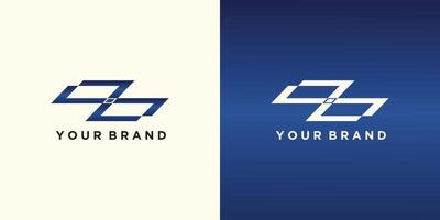Créatif logo conception avec lettre z concept vecteur