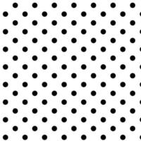 abstrait sans couture noir polka point modèle texture, parfait pour papier, draps. vecteur