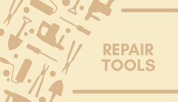 réparation outils, instrument pour fixation entretien vecteur