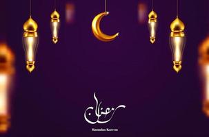 ramadan kareem salutation musulmane traditionnelle fond de salutations musulmanes vecteur