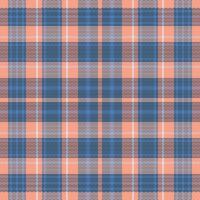 motif de couleur halloween tartan ou plaid. vecteur