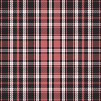 motif de couleur halloween tartan ou plaid. vecteur