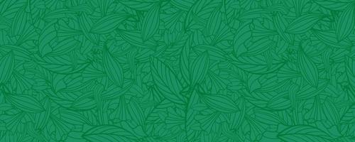 abstrait vert feuille floral modèle vecteur Contexte illustration