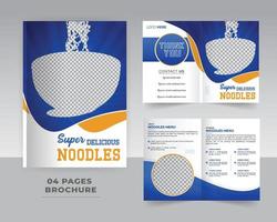 vecteur brochure conception modèle